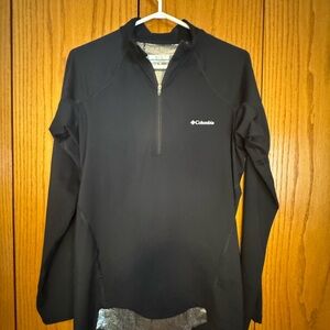 Columbia Womens Omni-Heat Midweight Stretch
Long-Sleeve 1/2-Zip baselayer black
